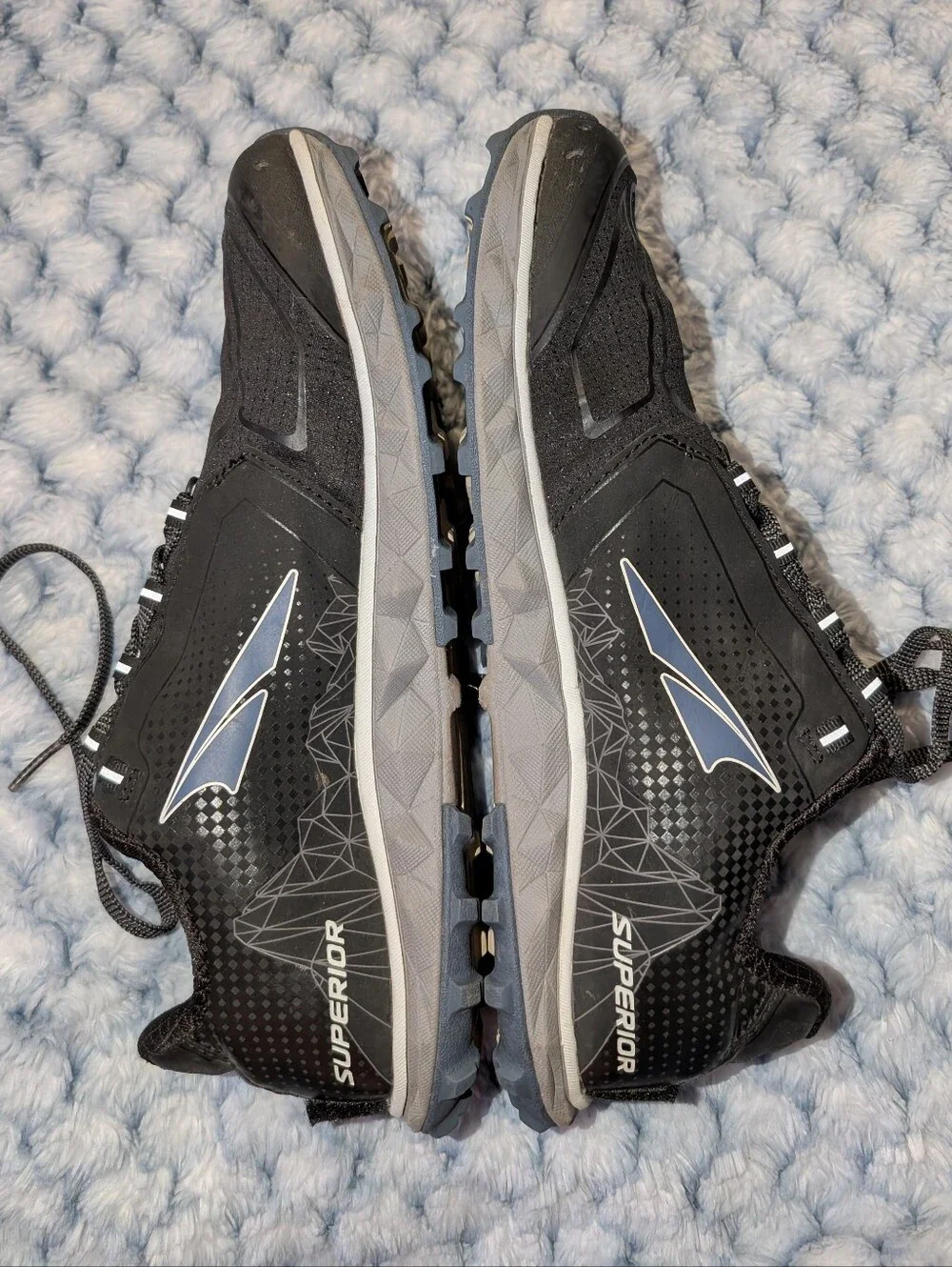 Altra Superior 4 Trail Running Shoes Women’s Size 10.5 Black Grey